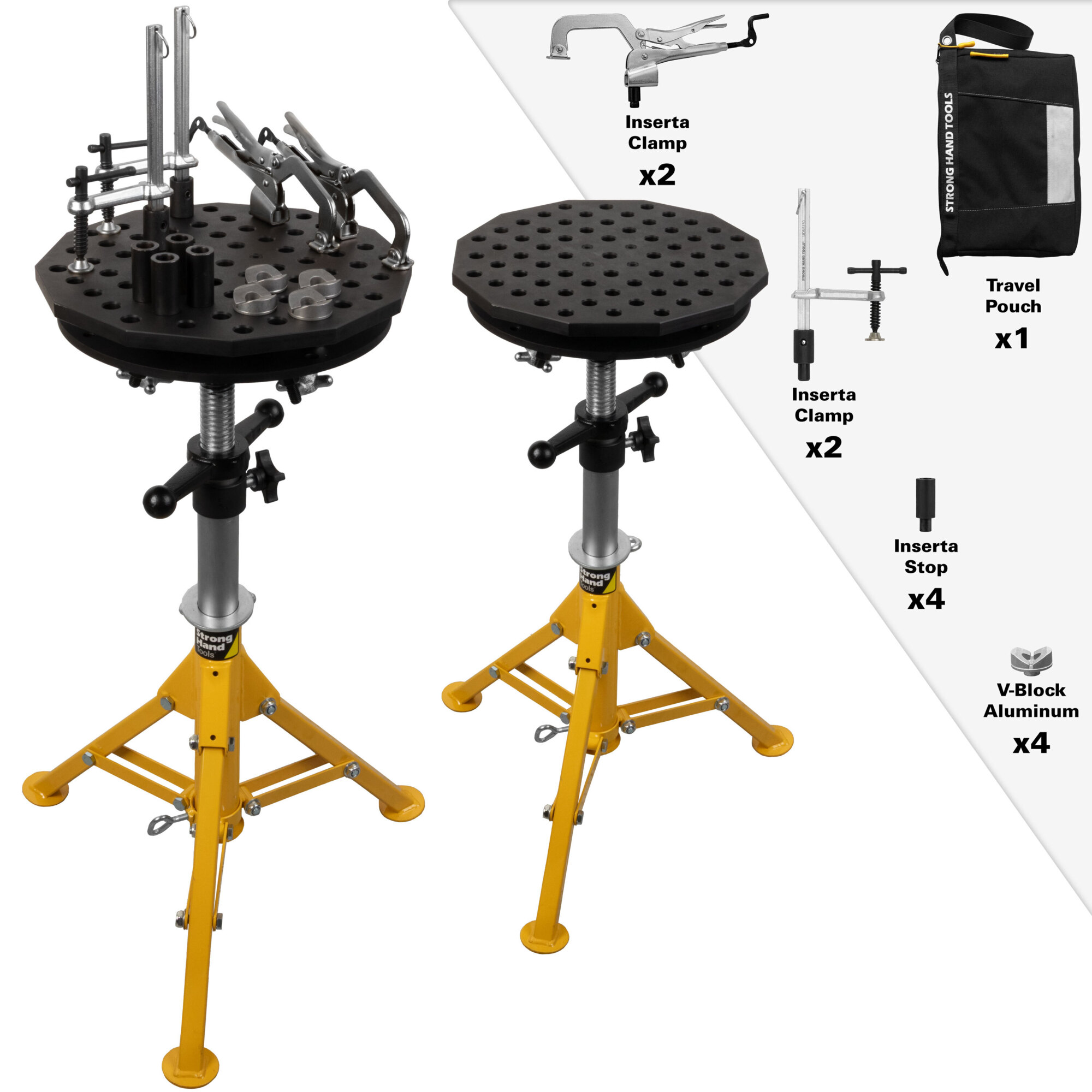 Strong Hand Tools 14in. Plate and Fixed Tripod — 2-Pack, Model# TWS14-2PK